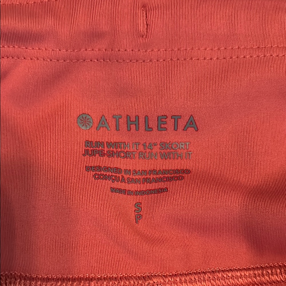Athleta Coral Skort